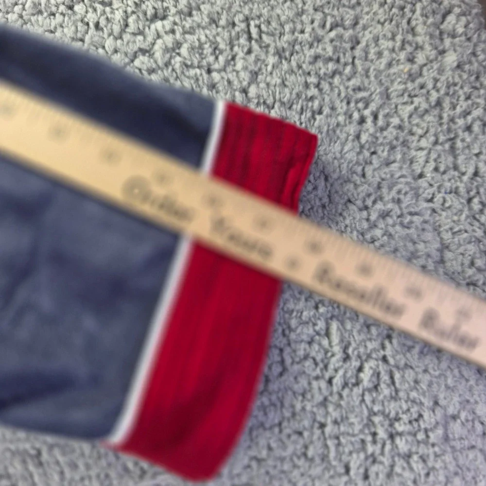 Bryan Edwards Kids Robe Navy Blue Red Contrast Trim Size 12-14 USA Vintage